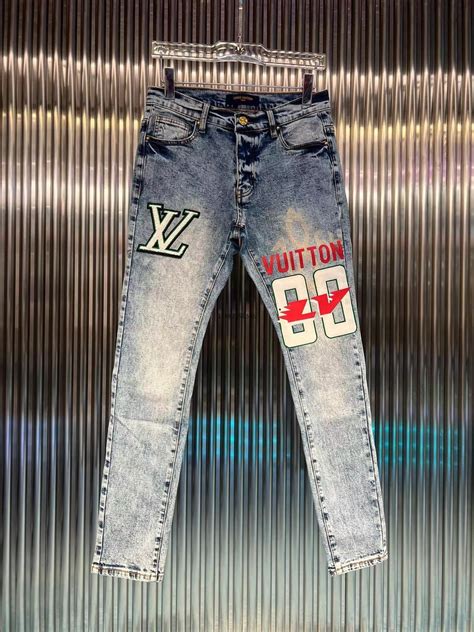 louis vuitton jeans ripped|Louis Vuitton jeans.